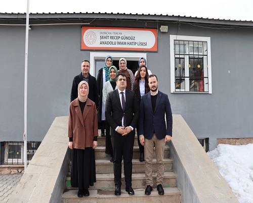 Kaymakamımız Cafer KAYMAKÇI Tercan Şehit Recep GÜNDÜZ Anadolu İmam Hatip Lisesini Ziyaret Etti. 28.02.2023